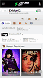 Mobile Screenshot of exidor02.deviantart.com