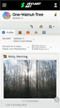 Mobile Screenshot of one-walnut-tree.deviantart.com