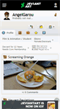 Mobile Screenshot of angelgarou.deviantart.com