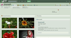 Desktop Screenshot of emmyrose85.deviantart.com