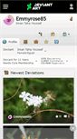 Mobile Screenshot of emmyrose85.deviantart.com