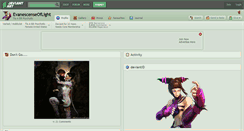 Desktop Screenshot of evanescenseoflight.deviantart.com