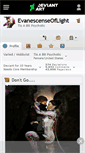 Mobile Screenshot of evanescenseoflight.deviantart.com
