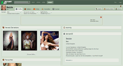 Desktop Screenshot of bezzie.deviantart.com