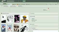 Desktop Screenshot of catster.deviantart.com