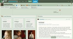 Desktop Screenshot of amethystgreye.deviantart.com