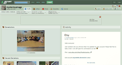 Desktop Screenshot of mysteriousmage.deviantart.com