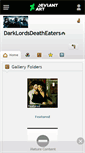 Mobile Screenshot of darklordsdeatheaters.deviantart.com