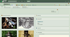 Desktop Screenshot of dalekstorm.deviantart.com