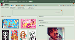 Desktop Screenshot of cooldot-.deviantart.com
