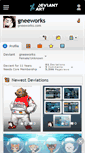 Mobile Screenshot of gneeworks.deviantart.com