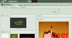 Desktop Screenshot of ego-suicide.deviantart.com