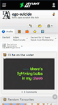 Mobile Screenshot of ego-suicide.deviantart.com