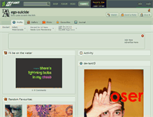 Tablet Screenshot of ego-suicide.deviantart.com