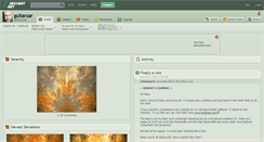 Desktop Screenshot of guitarzar.deviantart.com