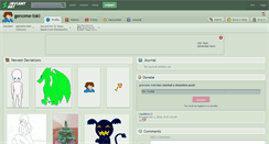 Desktop Screenshot of genome-loki.deviantart.com
