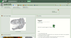Desktop Screenshot of cynder72496.deviantart.com