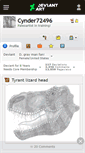 Mobile Screenshot of cynder72496.deviantart.com
