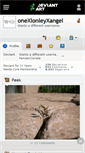 Mobile Screenshot of onexlonleyxangel.deviantart.com