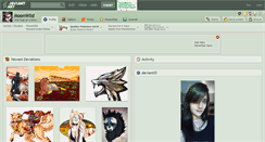 Desktop Screenshot of moonwild.deviantart.com