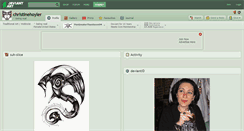 Desktop Screenshot of christinehoyler.deviantart.com