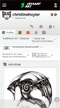 Mobile Screenshot of christinehoyler.deviantart.com