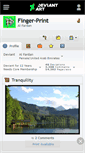 Mobile Screenshot of finger-print.deviantart.com