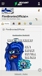 Mobile Screenshot of finnbroniesofficial.deviantart.com