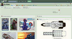Desktop Screenshot of devildalek.deviantart.com