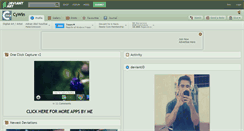 Desktop Screenshot of cywin.deviantart.com