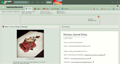 Desktop Screenshot of heartsandanchors.deviantart.com