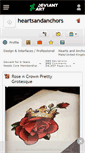 Mobile Screenshot of heartsandanchors.deviantart.com