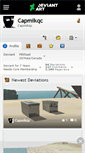 Mobile Screenshot of capmikqc.deviantart.com