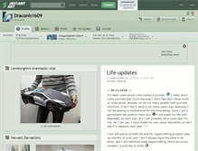 Tablet Screenshot of draconis1609.deviantart.com