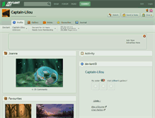 Tablet Screenshot of captain-lilou.deviantart.com