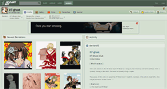 Desktop Screenshot of 07-ghost.deviantart.com