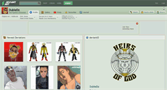 Desktop Screenshot of dubledz.deviantart.com