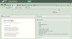 Desktop Screenshot of onil.deviantart.com