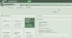 Desktop Screenshot of icomefromjupiter.deviantart.com
