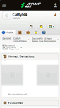 Mobile Screenshot of cattyn4.deviantart.com