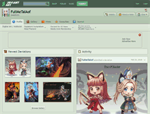 Tablet Screenshot of fullmetalaof.deviantart.com