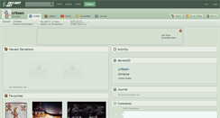 Desktop Screenshot of criteen.deviantart.com