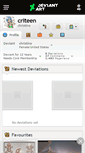 Mobile Screenshot of criteen.deviantart.com