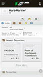 Mobile Screenshot of mars-mariner.deviantart.com