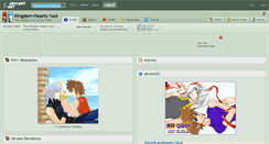Desktop Screenshot of kingdom-hearts-yaoi.deviantart.com