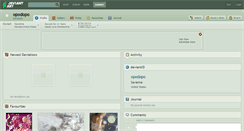 Desktop Screenshot of opodopo.deviantart.com