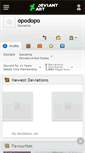 Mobile Screenshot of opodopo.deviantart.com