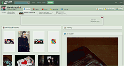 Desktop Screenshot of lilia-kltz-schfr3.deviantart.com