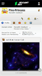 Mobile Screenshot of fire-princess.deviantart.com