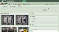 Desktop Screenshot of carlospr21.deviantart.com